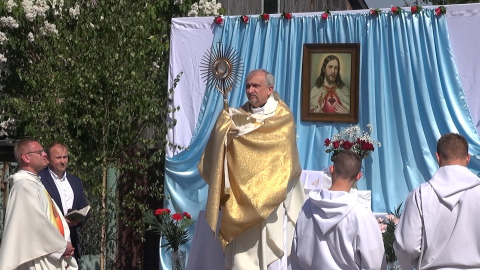 Procesja Bożego Ciała w Suchej na Pomorzu./fot. Janusz Wiertel