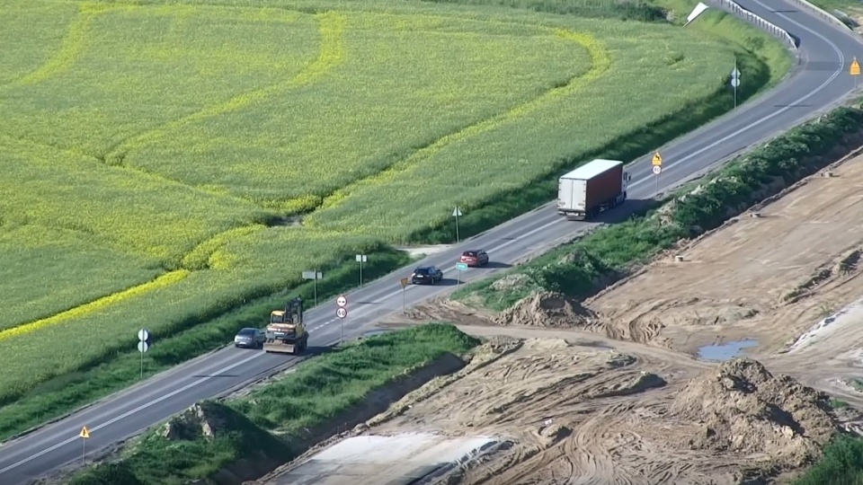 Policjanci z bydgoskiej drogówki kolejny raz latali dronem nad drogami powiatu bydgoskiego/fot. materiały policji