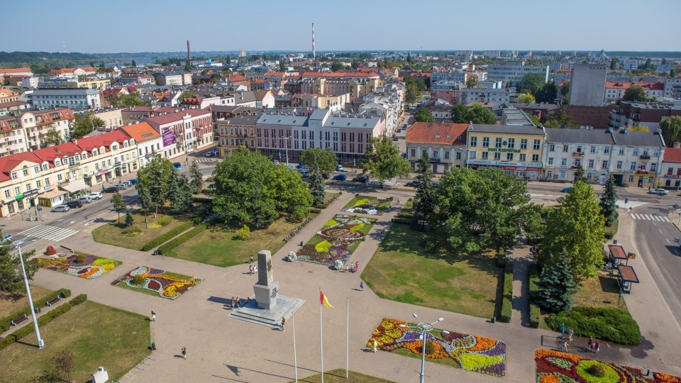 Włocłwek świętuje także na Placu Wolności. Fot. Wloclwek.pl