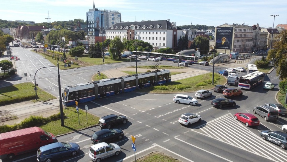 Rondo Jagiellonów w Bydgoszczy/fot. materiały ZDMiKP