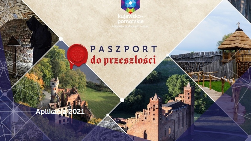 „Paszport do przeszłości” to bezpłatna aplikacja ułatwiająca zwiedzanie Kujaw i Pomorza. Fot. paszport.kujawsko-pomorskie.travel.