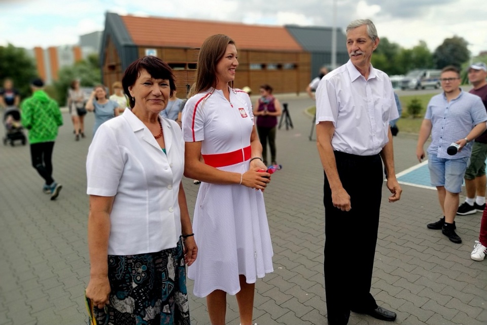 Mieszkańcy Grudziądza z dumą powitali „Srebrną Martę”! Fot. Marcin Doliński