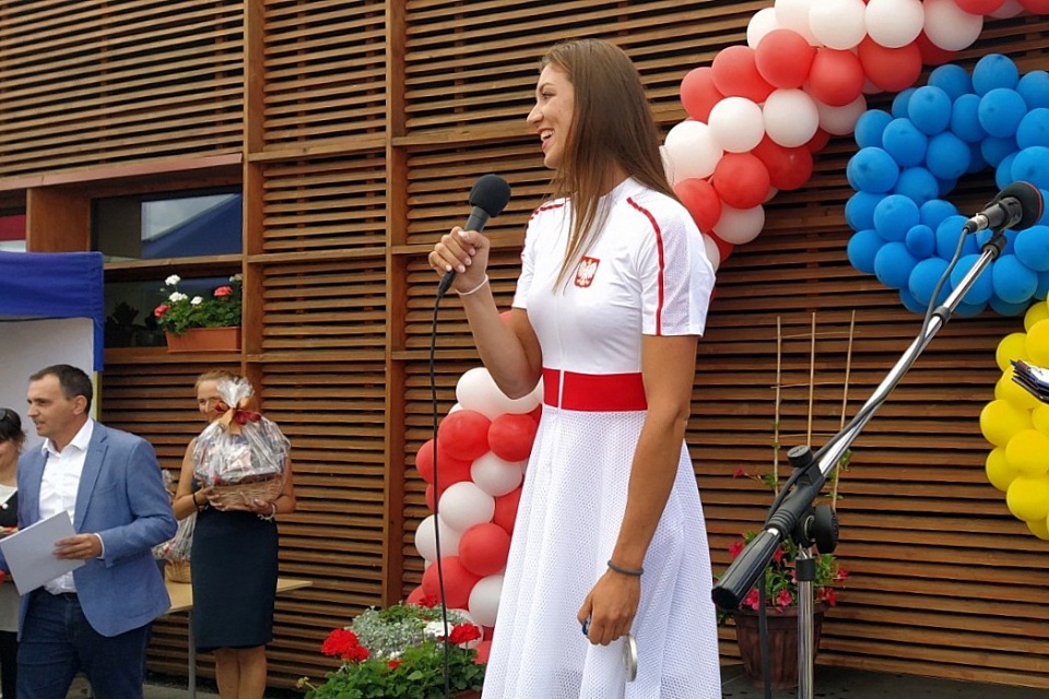 Mieszkańcy Grudziądza z dumą powitali „Srebrną Martę”! Fot. Marcin Doliński