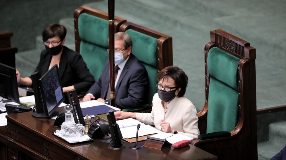 Sejm opowiedział się w środę przeciwko wnioskowi o odroczenie posiedzenia do 2 września. Fot. PAP/Wojciech Olkuśnik