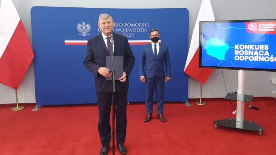 Kujawsko-pomorski Urząd Wojewódzki przypomina, że od 1 sierpnia trwa konkurs pod nazwą „Rosnąca odporność”. Fot. Zrzut ekranu