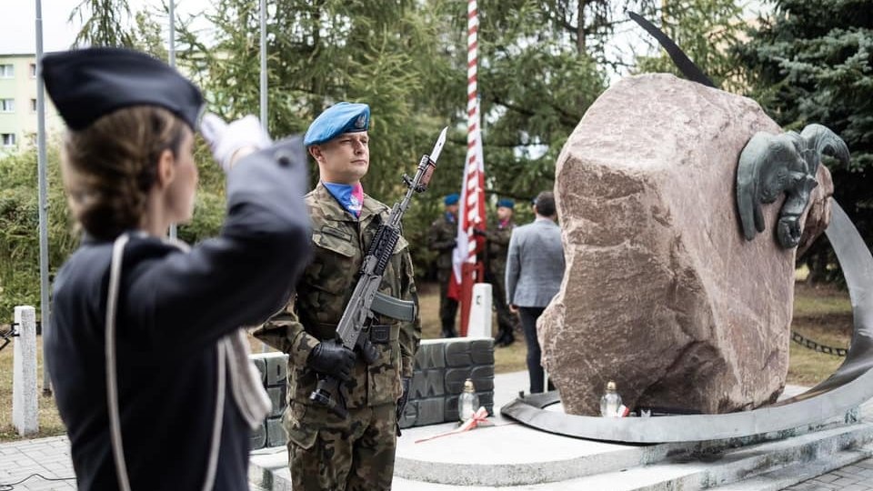 Uroczystość na bydgoskim Błoniu. Fot. Filip Kowalkowski