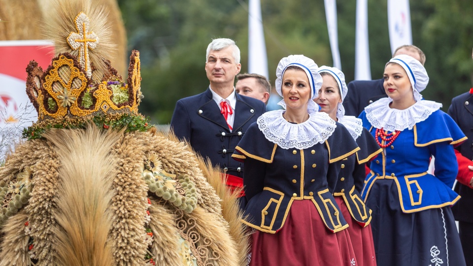 To drugi dzień wojewódzko-diecezjalnych dożynek w Toruniu. Fot. Szymon Zdziebło