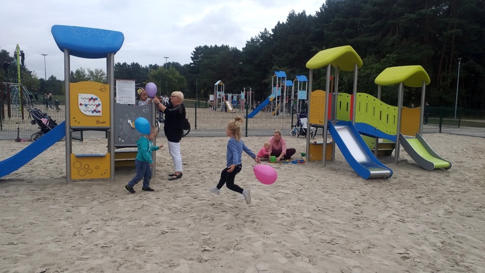 Park Bydgoskich Spółdzielców na osiedlu Bajka w Fordonie został dziś oficjalnie otwarty. Fot. Jolanta Fischer