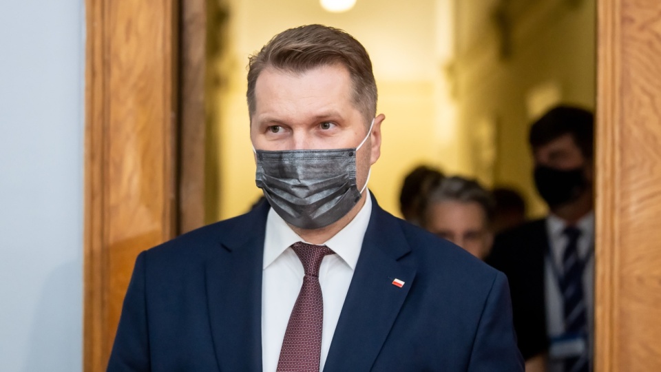 Politechnika Bydgoska jest potrzebna regionowi kujawsko-pomorskiemu - powiedział we wtorek w Bydgoszczy minister edukacji i nauki Przemysław Czarnek. Fot. PAP/Tytus Żmijewski