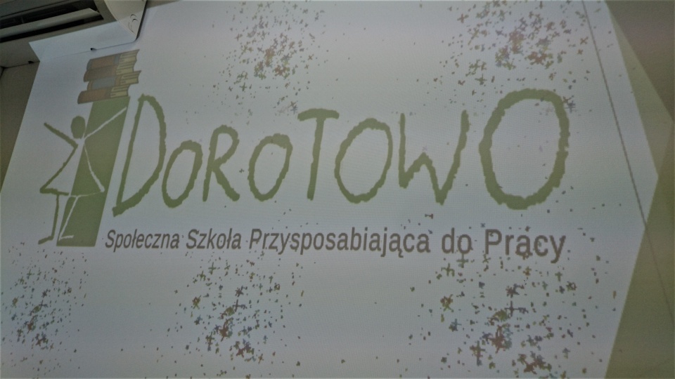 W Toruniu zainaugurowała pracę pierwsza w województwie kujawsko-pomorskim Społeczna Szkoła Przysposabiająca do Pracy osoby z zespołem Downa. Założyła ją Fundacja Dorotkowo./fot. Michał Zaręba