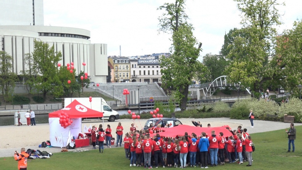 Pierwszą pomoc promować będzie podczas niedzielnego festynu (5 września) na bydgoskiej Wyspie Młyńskiej Grupa Ratownictwa Medycznego PCK/fot. Archiwum