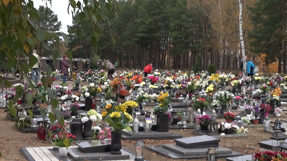 Na cmentarzu komunalnym we Włocławku 31 października i 1 listopada kwestowało 26 osób./fot. archiwum