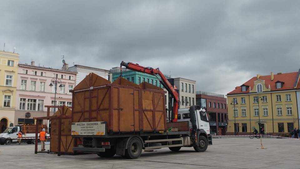 Bydgoszcz przygotowuje się do świątecznego jarmarku/fot. Tatiana Adonis