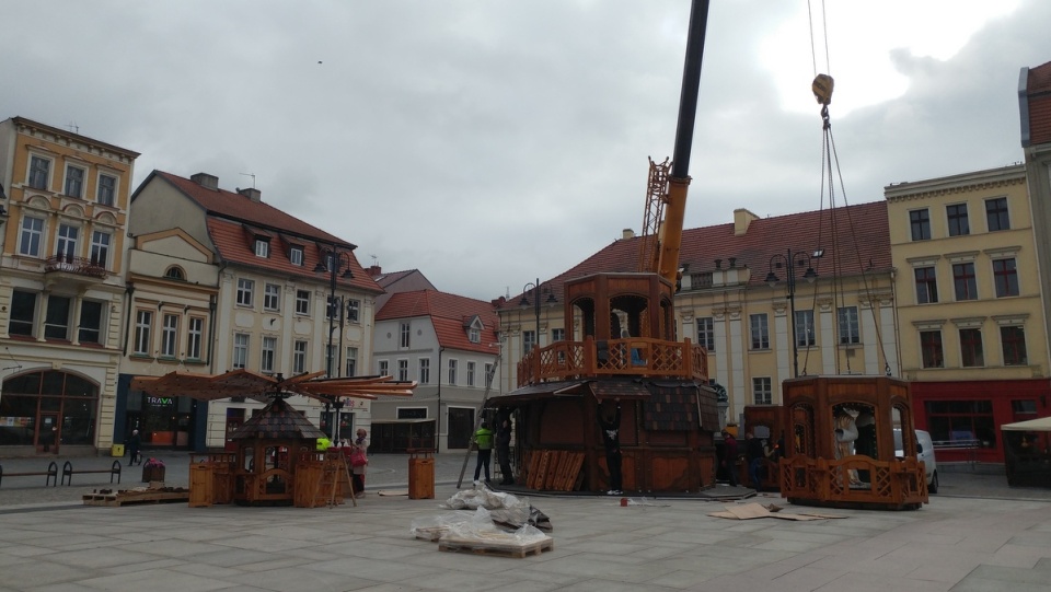 Bydgoszcz przygotowuje się do świątecznego jarmarku/fot. Tatiana Adonis