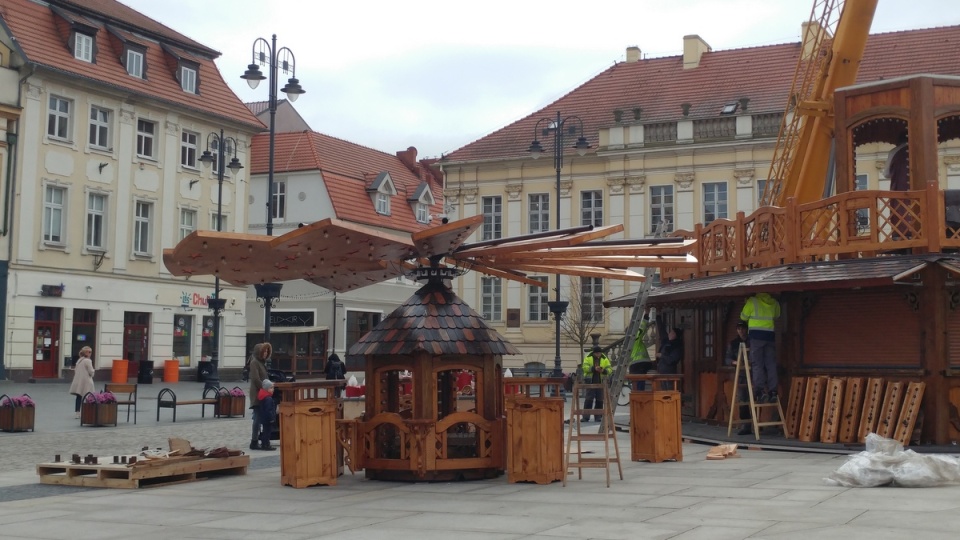 Bydgoszcz przygotowuje się do świątecznego jarmarku/fot. Tatiana Adonis