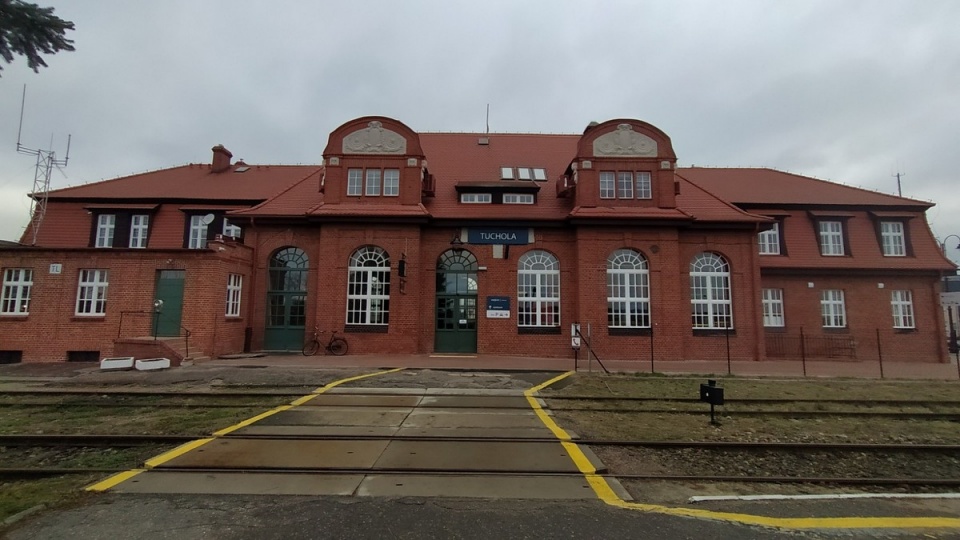 Zakończyła się rewitalizacja zabytkowego XIX-wiecznego dworca kolejowego w Tucholi/fot. Marcin Doliński