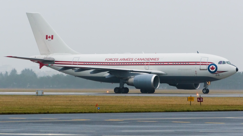 Airbus CC-150 na bydgoskim lotnisku/fot. materiały Portu Lotniczego