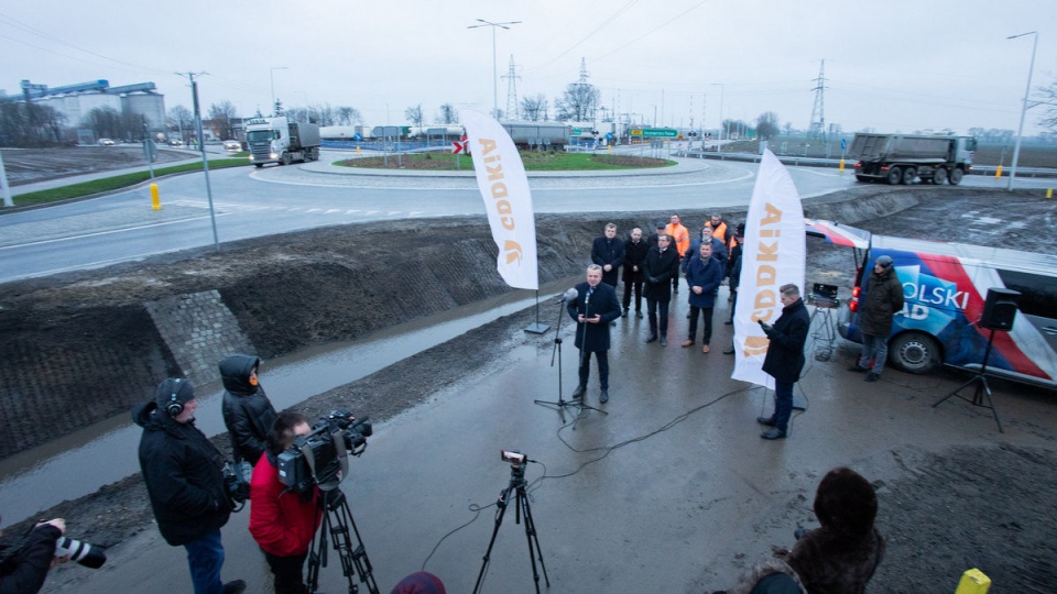 Nowe rondo w Kobylnikach/fot. materiały Urzędu Wojewódzkiego