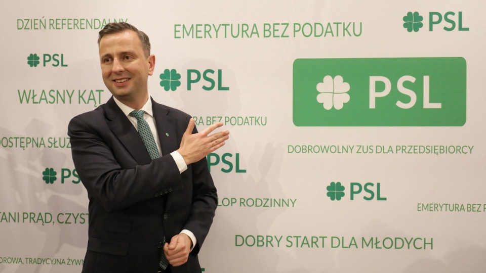 Ponownie wybrany na prezesa Polskiego Stronnictwa Ludowego Władysław Kosiniak-Kamysz. Fot. PAP/Paweł Supernak