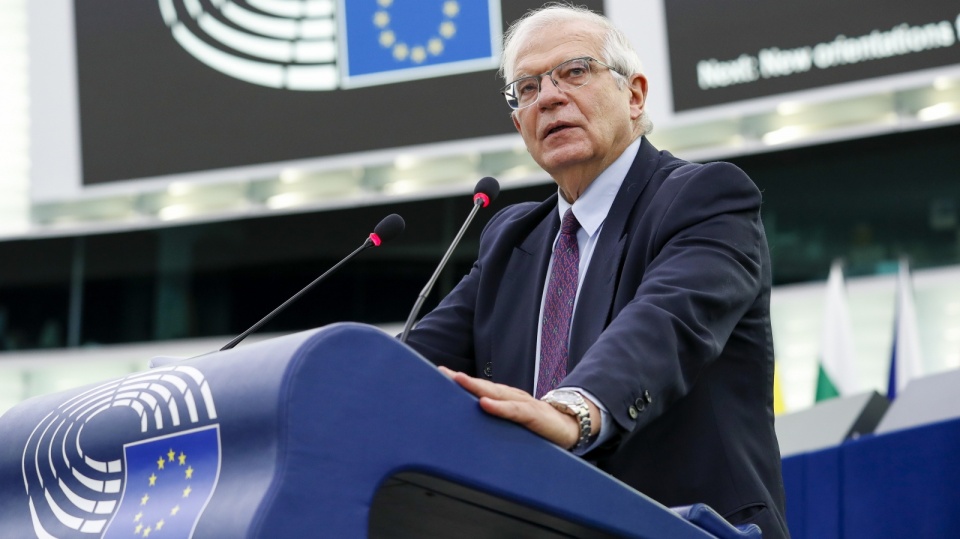 Szef unijnej dyplomacji Josep Borrell. Fot. PAP/EPA