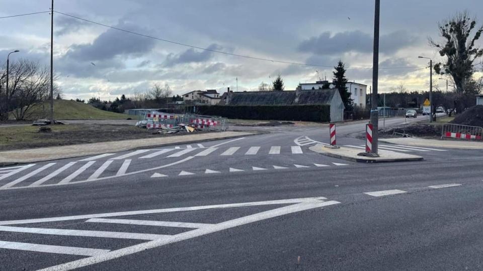 Rondo u zbiegu ul. Inowrocławskiej i ul. Bielickiej w Bydgoszczy jest gotowe/fot. materiały ZDMiKP