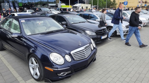 Podczas zlotu zobaczyć można i nowe i stare modele mercedesów. Fot. Monika Kaczyńska