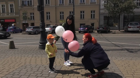 Radiowe krówki i baloniki dla dzieci na Dzień Dziecka (jw)