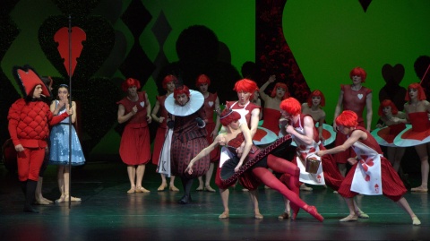 Balet „Alicja w krainie czarów” - próba generalna. Fot. Ireneusz Sanger