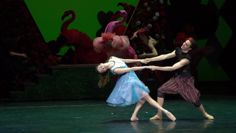 Balet „Alicja w krainie czarów” - próba generalna. Fot. Ireneusz Sanger