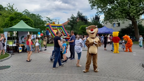 Koncerty, warsztaty, pokazy, a dla młodszych dmuchany zamek, bańki mydlane i zabawy - na bydgoskim UKW obchodzono Dzień dla Ukrainy./fot. Tatiana Adonis