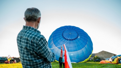 V Regionalna Fiesta Balonowa trwa w Toruniu. Do niedzieli (12 czerwca) mieszkańcy miasta i okolic mogą wypatrywać na niebie kolorowych, 30-metrowych balonów./fot. Bartosz Bujarski