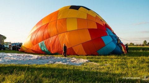 V Regionalna Fiesta Balonowa trwa w Toruniu. Do niedzieli (12 czerwca) mieszkańcy miasta i okolic mogą wypatrywać na niebie kolorowych, 30-metrowych balonów./fot. Bartosz Bujarski