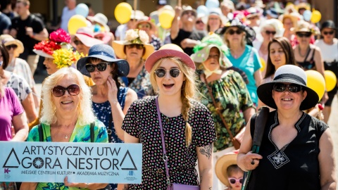 Największe święto seniorów, pierwsza Bydgoska Seniorada - czyli tydzień międzypokoleniowy. Fot. PAP/Tytus Żmijewski