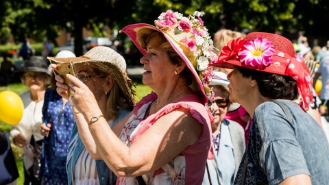 Największe święto seniorów, pierwsza Bydgoska Seniorada - czyli tydzień międzypokoleniowy. Fot. PAP/Tytus Żmijewski