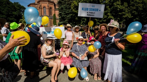 Największe święto seniorów, pierwsza Bydgoska Seniorada - czyli tydzień międzypokoleniowy. Fot. PAP/Tytus Żmijewski