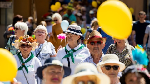 Największe święto seniorów, pierwsza Bydgoska Seniorada - czyli tydzień międzypokoleniowy. Fot. PAP/Tytus Żmijewski