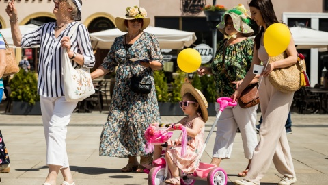 Największe święto seniorów, pierwsza Bydgoska Seniorada - czyli tydzień międzypokoleniowy. Fot. PAP/Tytus Żmijewski