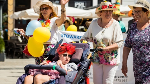 Największe święto seniorów, pierwsza Bydgoska Seniorada - czyli tydzień międzypokoleniowy. Fot. PAP/Tytus Żmijewski