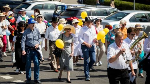 Największe święto seniorów, pierwsza Bydgoska Seniorada - czyli tydzień międzypokoleniowy. Fot. PAP/Tytus Żmijewski