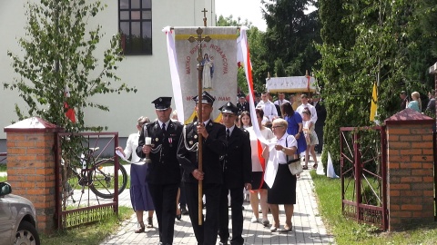 Procesja Bożego Ciała w Suchej na Pomorzu. (jw)