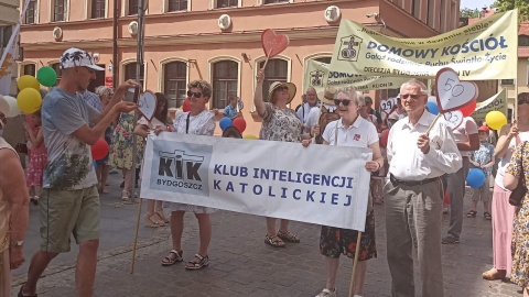 Najpierw msza święta w Katedrze, później przemarsz ulicami miasta, wreszcie piknik rodzinny koło bazyliki. Fot. Jolanta Fischer