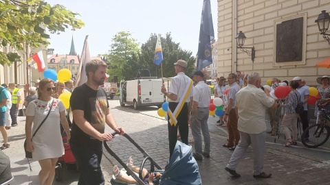 Najpierw msza święta w Katedrze, później przemarsz ulicami miasta, wreszcie piknik rodzinny koło bazyliki. Fot. Jolanta Fischer