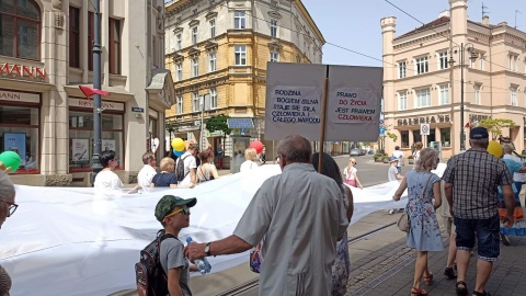 Najpierw msza święta w Katedrze, później przemarsz ulicami miasta, wreszcie piknik rodzinny koło bazyliki. Fot. Jolanta Fischer