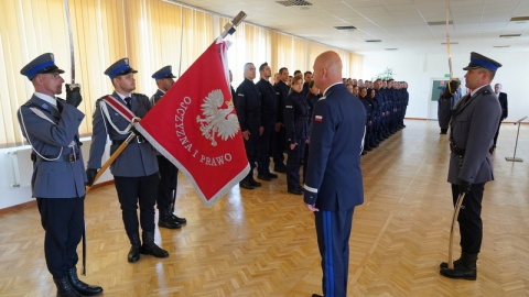 W szeregi kujawsko-pomorskiego garnizonu policji wstąpiło 53 funkcjonariuszy./fot. Policja