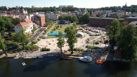 Festiwal Wodny Ster na Bydgoszcz w niedzielne popołudnie/fot. kadr z filmu