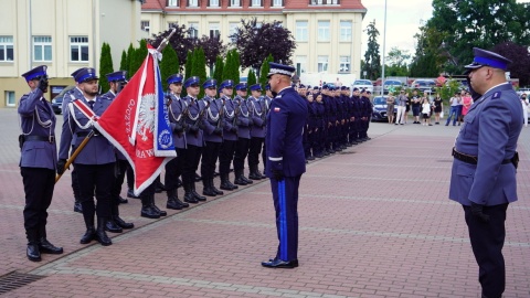 Ślubowanie nowych policjantów w Bydgoszczy/fot. materiały policji