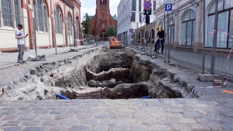 Odkrycia archeologów przy ul. Magdzińskiego w Bydgoszczy/fot. jw