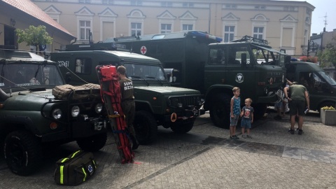 Piknik wojskowy w Więcborku./fot. Elżbieta Rupniewska