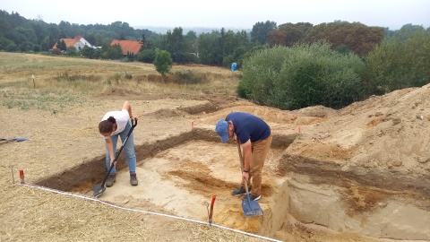 Po 13 latach archeolodzy powrócili do podbydgoskiej wsi Pień koło Ostromecka, by dokończyć prace, które przerwali w 2009 roku. /fot. Tatiana Adonis
