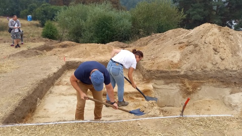 Po 13 latach archeolodzy powrócili do podbydgoskiej wsi Pień koło Ostromecka, by dokończyć prace, które przerwali w 2009 roku. /fot. Tatiana Adonis